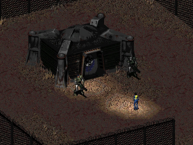 fallout 1 - brotherhood of steal main base