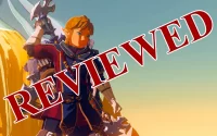 Link with large text ‘Reviewed’ overlay, serving as a featured image for the game review.